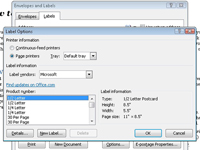 Comment imprimer une feuille d'étiquettes identiques avec Word 2010