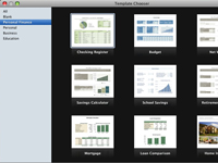 Comment créer une feuille de calcul dans Mac Snow Leopard