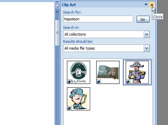 Como adicionar clipart a um documento do Word 2007