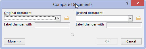 Como comparar duas versões de um documento no Word 2013