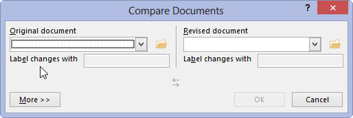 Como comparar duas versões de um documento no Word 2013