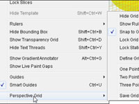 A nova ferramenta de grade de perspectiva no Adobe CS5 Illustrator