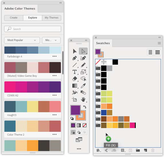 Illustrator CC Guias de cores e temas de cores