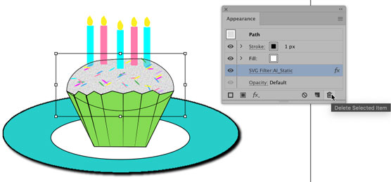 Cách áp dụng Bộ lọc SVG trong Illustrator CC