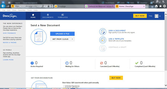 如何在 DocuSign 中創建自定義模板