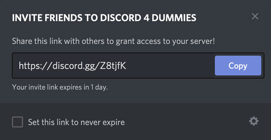 Discord 서버에 사람들을 초대하는 방법