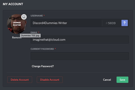 如何設置您的 Discord 配置文件和參數