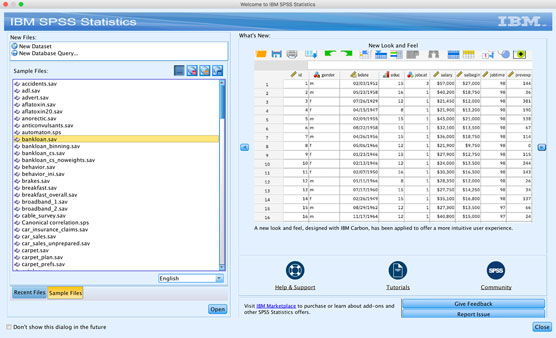 Cách bắt đầu thống kê SPSS