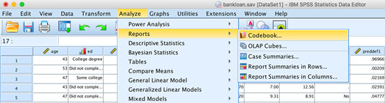 Cách chạy phân tích trong thống kê SPSS