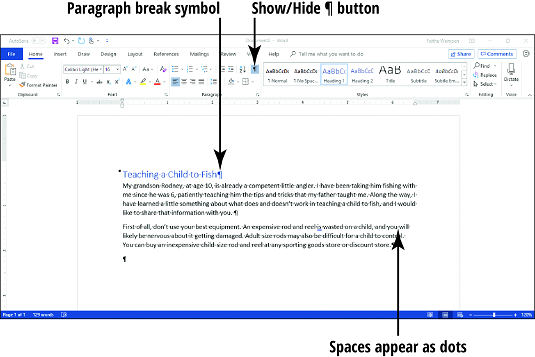 Cómo alinear y sangrar párrafos en Word 2019