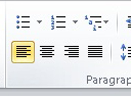 Come allineare e giustificare il testo in Word 2010