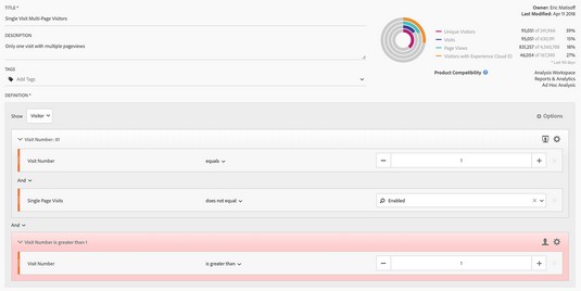 8 Phân đoạn Tùy chỉnh của Adobe Analytics