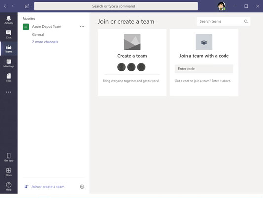 Cách làm việc trong Microsoft Teams từ Office 365