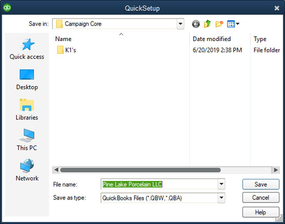 Cómo utilizar la configuración rápida en QuickBooks 2020