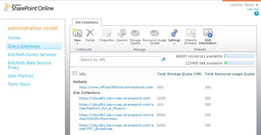 Como ativar o compartilhamento externo do SharePoint Online