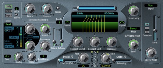 Explorer les synthés Logic Pro