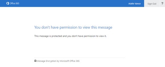 E-mail di Office 365: crittografia e sicurezza dei messaggi