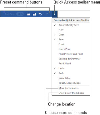 Come personalizzare la barra di accesso rapido di Microsoft Word 2019