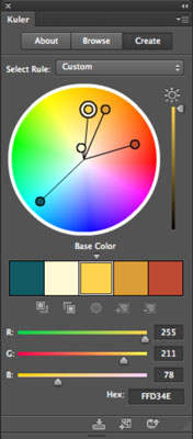 Como usar o Kuler para encontrar e compartilhar temas de cores no Photoshop CS6