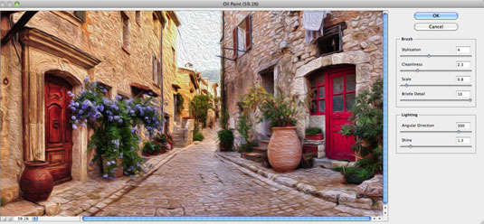 PhotoshopCS6で写真を油絵のように見せるための方法