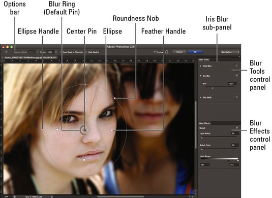 Como trabalhar com a nova galeria Blur no Photoshop CS6