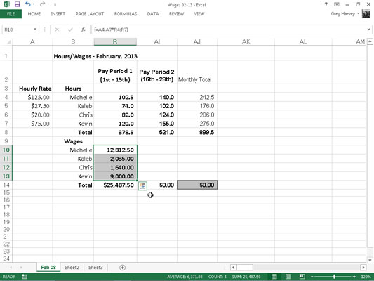 Come costruire formule di matrice in Excel 2013