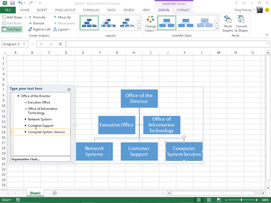 Come utilizzare SmartArt in Excel 2013