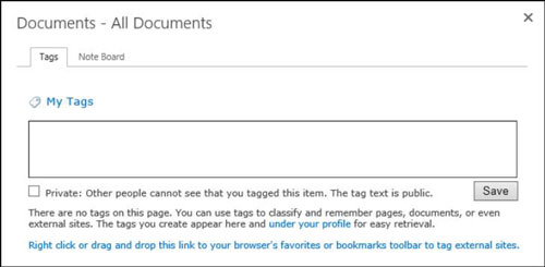 SharePointでタグ付けする方法