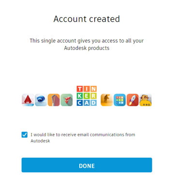 Come creare un account Tinkercad