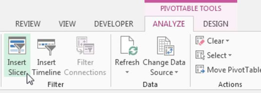 Come creare unaffettatrice standard per dashboard di Excel