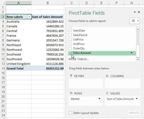 Dashboard e report Excel: crea la tua prima tabella pivot