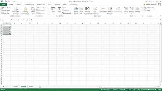 Come campionare i dati in Excel