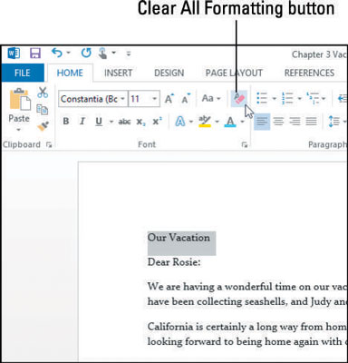 how to apply style set in word 2013