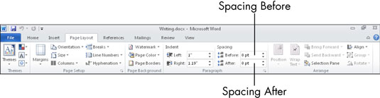 如何在 Microsoft Word 中更改段落行距