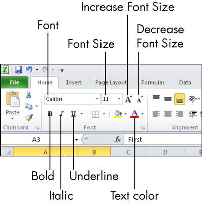 如何在 Microsoft Excel 中設置單元格中的文本格式