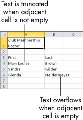 Microsoft Excel에서 행 높이 및 열 너비를 설정하는 방법