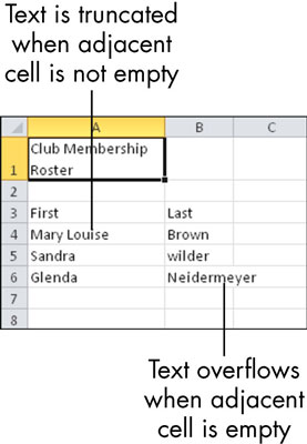 Como definir a altura da linha e a largura da coluna no Microsoft Excel