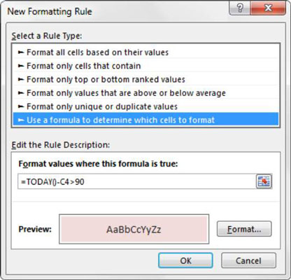 Evidenzia le date in base alla data di scadenza in Excel