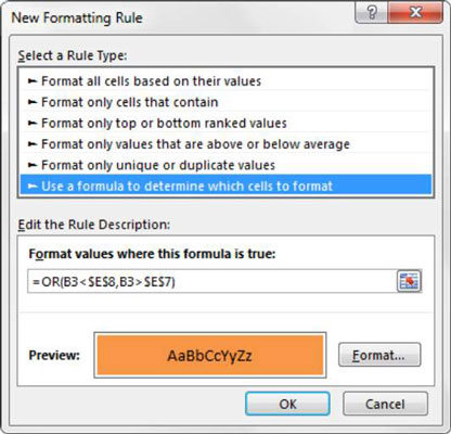 Come evidenziare valori anomali statistici in Excel