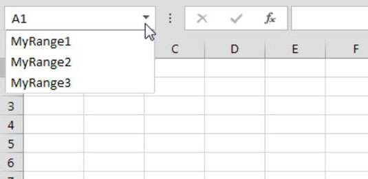 Utilizzo di intervalli denominati nelle formule di Excel