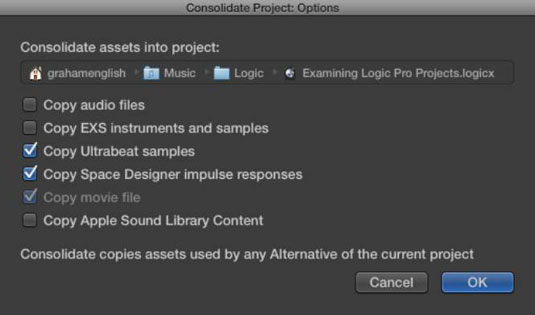 Comment ranger vos projets Logic Pro X