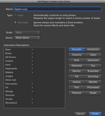 Come aggiungere loop MIDI in Logic Pro X