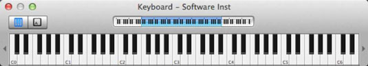 악보 타이핑으로 Logic Pro X에서 MIDI를 녹음하는 방법