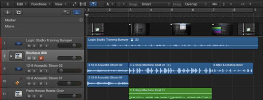 Cómo importar vídeo a su proyecto de Logic Pro X