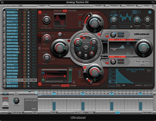 Criando batidas com Ultrabeat no Logic Pro X