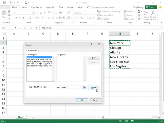 Come utilizzare la compilazione automatica in Excel 2016