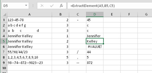 Come utilizzare le funzioni wrapper in Excel 2016 VBA