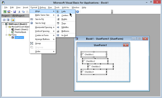 Lavorare con i controlli della finestra di dialogo di Excel 2016 in VBA