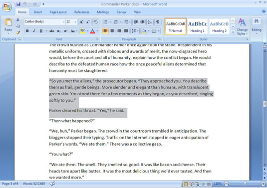 Comment prévisualiser avant dimprimer dans Word 2007