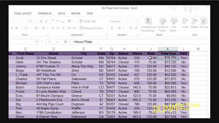 Come lavorare con intervalli denominati in Excel 2013